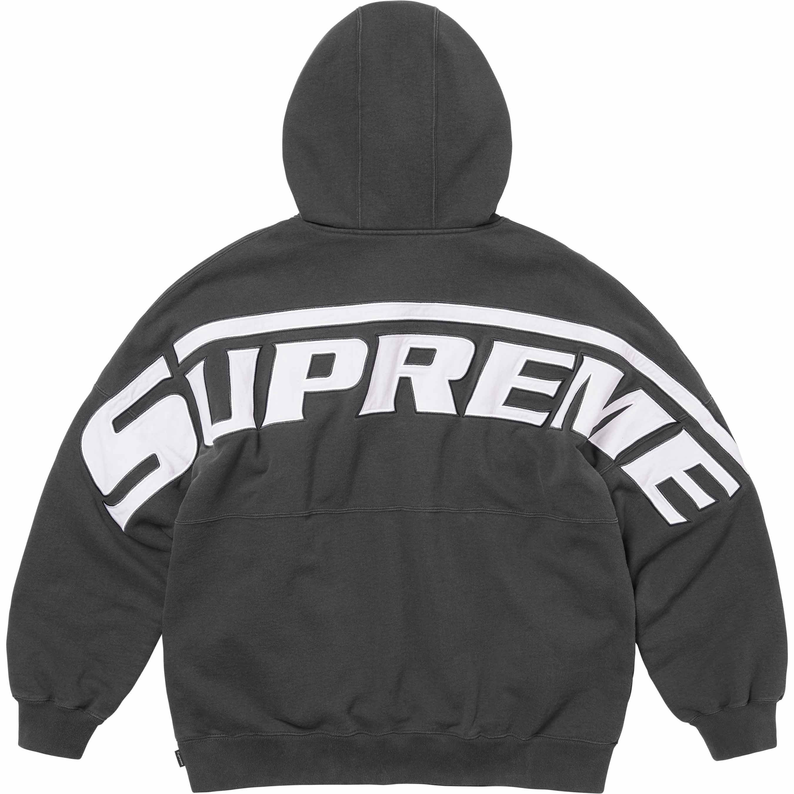 Wrapped Half Zip Hooded Sweatshirt view 7